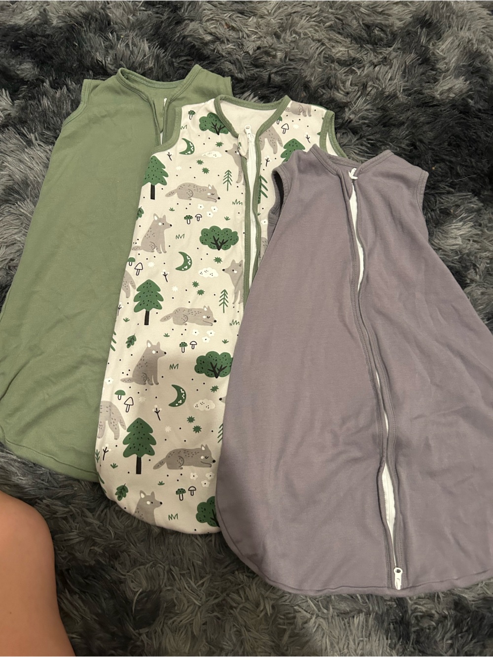 3 Infant Sleep Sack Set: 0-6 months